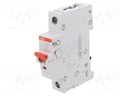 Switch-disconnector; Poles: 1; DIN; 16A; 253VAC; SD200; IP20