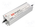 Power supply: switched-mode; LED; 150W; 30VDC; 5A; 90÷305VAC; IP67