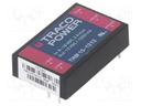 Converter: DC/DC; 15W; Uin: 9÷18V; 12VDC; Iout: 1250mA; 1,6"x1"; 24g