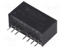 Converter: DC/DC; 3W; Uin: 4.5÷9V; 15VDC; Iout: 167mA; SIP8; 4.9g