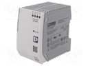 Power supply: switched-mode; Mounting: DIN; IP20