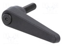 Lever; adjustable; Thread len: 40mm; Lever length: 74mm