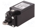 Limit switch; steel roller Ø12mm; NC + NO x2; 10A; max.250VAC