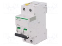 Circuit breaker; 400VAC; Inom: 32A; Poles: 2; DIN; Charact: C; 6kA