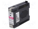 Converter: DC/DC; 24W; Uin: 18÷75V; 24VDC; Iout: 1A; 27x100x75mm