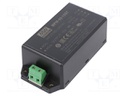 Power supply: switched-mode; modular; 65W; 15VDC; 109x52x33.5mm