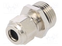 Cable gland; M20; IP68; Mat: brass; Body plating: nickel