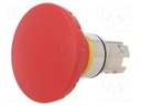 Switch: emergency stop; Stabl.pos: 2; 22mm; red; IP67; Pos: 2