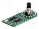 Click board; rotary encoder,LED matrix; SPI; EC12D; 3.3/5VDC