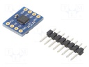 Sensor: tilt; I2C; MPU-6050; 15.5x11.5mm; Application: ARDUINO