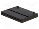 Plug; wire-board; female; C-Grid III; 2.54mm; PIN: 8; w/o contacts