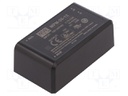 Power supply: switched-mode; modular; 30W; 12VDC; 69.5x39x24mm