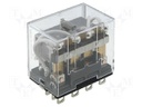 Relay: electromagnetic; 4PDT; Ucoil: 110VAC; 10A/110VAC; 10A/24VDC