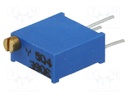 Potentiometer: mounting; multiturn; 500kΩ; 500mW; THT; ±10%; linear