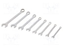 Key set; combination spanner; Pcs: 8