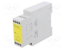 Module: safety relay; 7S; 24VDC; OUT: 4; Mounting: DIN; -40÷70°C