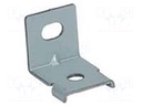 Power supplies accessories: mounting holder; 19x16x15mm