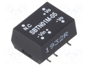 Converter: DC/DC; 1W; Uin: 10.8÷13.2V; 5VDC; Iout: 20÷200mA; SMD