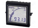 Amperometer; digital,mounting,programmable; on panel; -10÷60°C