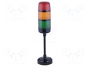 Signaller: signalling column; continuous light; Usup: 18÷32VDC