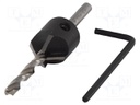 Tool accessories: screw starter; Ø: 4.5mm; blister; Ø: 4.5÷16mm