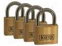 Padlock; 4pcs.