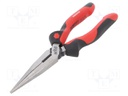 Pliers; for gripping and cutting,half-rounded nose,universal