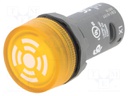 Light-sound signaller; 22mm; CB1; Ø22.3mm; 24VAC; 24VDC; 53mA