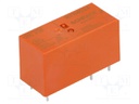 Relay: electromagnetic; SPDT; Ucoil: 24VDC; 12A/250VAC; 12A/24VDC