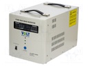 Converter: DC/AC; 2.1kW; Uout: 230VAC; Out: mains 230V; 0÷40°C; 48V