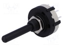 Switch: rotary; Pos: 12; 0.3A/125VAC; 1A/30VDC; Poles number: 2; 30°