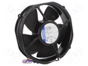 Fan: DC; axial; Ø197x50mm; 940m3/h; 66dBA; ball bearing; 5000rpm