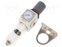 Compressed air regulator; 1100l/min; 1.5÷10bar; 5um; 197g