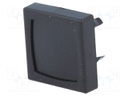 Switch: push-button; Pos: 2; SPST-NO; 0.125A/48VDC; black; IP65