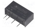 Converter: DC/DC; 2W; Uin: 4.5÷5.5V; 12VDC; Iout: 167mA; SIP7; 2.4g