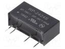 Converter: DC/DC; 1W; Uin: 21.6÷26.4V; Uout: 24VDC; Iout: 42mA; SIP7