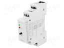 Relay: installation; bistable; NO; Ucoil: 24VAC; Ucoil: 24VDC; 16A