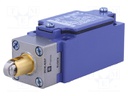 Limit switch; metal roller Ø12mm; NO + NC; 10A; max.250VAC; IP66