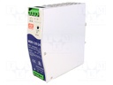 Power supply: switched-mode; 120W; 24VDC; 24÷29VDC; 5A; 180÷550VAC