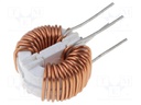 Inductor: wire; THT; 1mH; 2A; 30mΩ; -25÷120°C; 250V