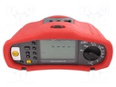 Appliance meter; LCD,with a backlit; 100V/250V/500V/1000V; IP40