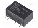 Isolated Board Mount DC/DC Converter, Medical, 1 Output, 2 W, 5 V, 400 mA