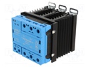 Relay: solid state; Ucntrl: 4÷30VDC; 24A; 24÷600VAC; 3-phase; DIN