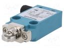 Limit switch; oblong plastic roller Ø12,7mm; NO + NC; 10A; IP67