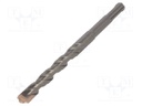 Drill bit; for concrete; Ø: 12mm; L: 160mm; metal; cemented carbide