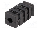 Mounting coupler; for profiles; W: 21mm; H: 43mm; Mat: polyamide