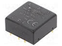 Converter: DC/DC; 6W; Uin: 40÷160V; Uout: 12VDC; Uout2: -12VDC; 1"x1"