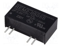 Converter: DC/DC; 2W; Uin: 4.5÷5.5V; Uout: 5VDC; Iout: 400mA; SIP8