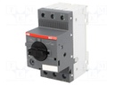 Motor breaker; 4kW; 208÷690VAC; DIN; Overcurrent release: 6.3÷10A