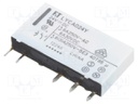 Relay: electromagnetic; SPDT; Ucoil: 24VDC; 6A/250VAC; 6A/24VDC; 6A